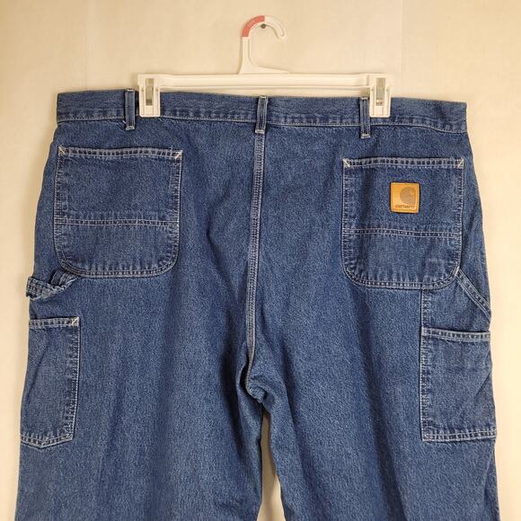 Carhartt carpenter blue baggy jeans size 46/30 Streetwear Workwear Heritage - Picture 5 of 9